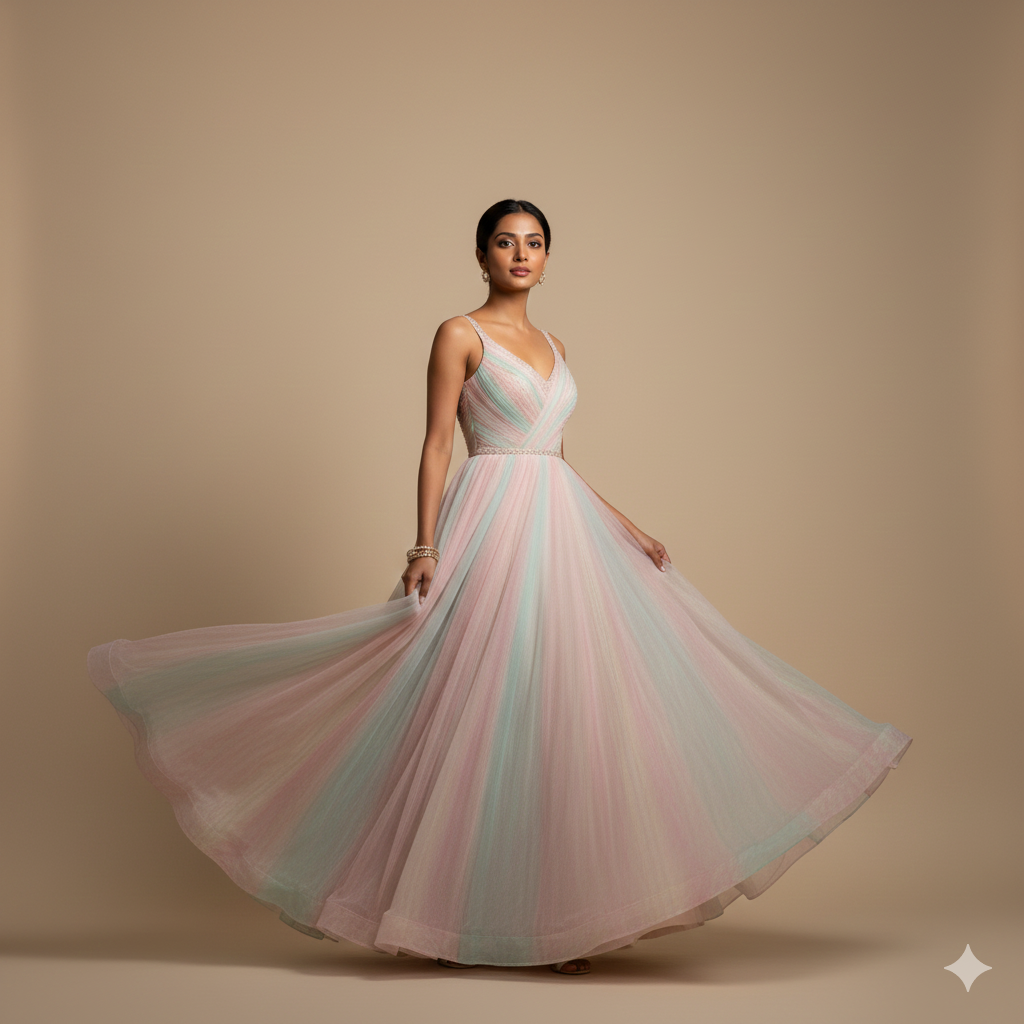 Lifestyle model portfolio cover — VNandhini Model Coordinator