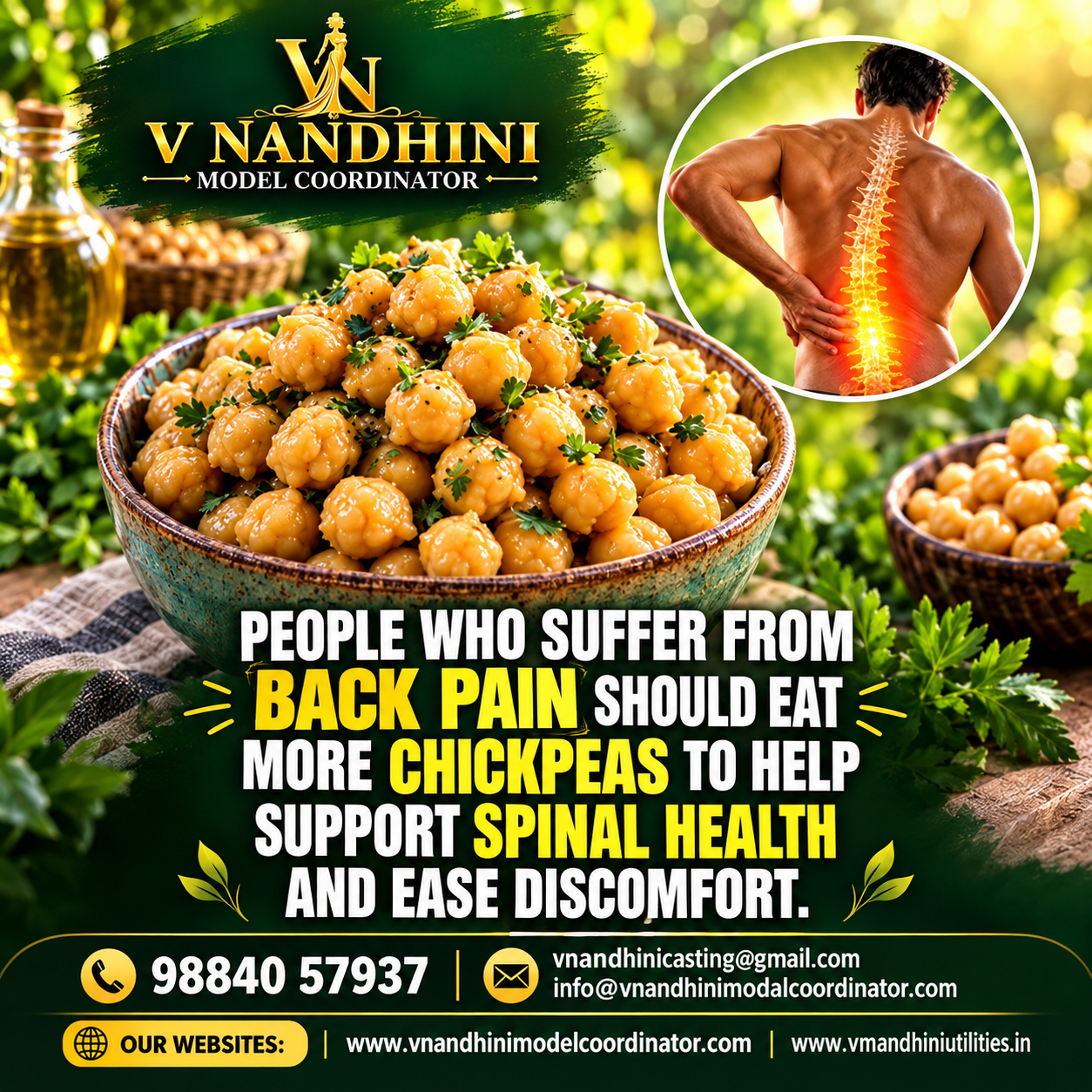 V Nandhini Model Coordinator Teenage Girls Model Recruitment Chennai